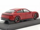 Porsche Taycan Turbo S Byggeår 2020 karmin rød 1:43 Minichamps