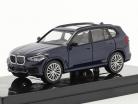 BMW X5 G05 Baujahr 2018 tansanitblau 1:64 Paragon Models
