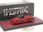Delahaye 135MS Grand Sport Roadster Figoni Falschi 1939 dark red 1:43 Matrix
