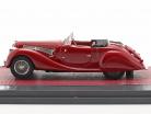 Delahaye 135MS Grand Sports Open Roadster Figoni Falaschi 1939 rød 1:43 Matrix