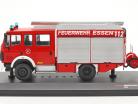 Mercedes-Benz LF 16/12 fire Department Essen year 1995 red 1:43 Ixo