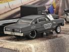 4-Car Set Black Hole Gassers matt dunkelgrau 1:64 HotWheels