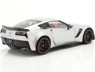 Chevrolet Corvette C7 Z06 year 2014 silver 1:18 AUTOart