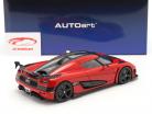 Koenigsegg Agera RS Año de construcción 2015 chile rojo / carbón 1:18 AUTOart