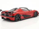 Koenigsegg Agera RS Byggeår 2015 chili rød / kulstof 1:18 AUTOart