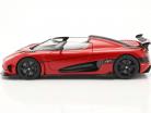 Koenigsegg Agera RS Bouwjaar 2015 Chili rood / koolstof 1:18 AUTOart