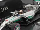 L. Hamilton Mercedes F1 W07 Hybrid #44 Halo Testing Singapour GP F1 2016 1:43 Minichamps