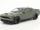 Dodge Challenger R/T Coupe year 2019 green metallic 1:18 GT-Spirit