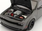 Dodge Challenger SRT Demon year 2018 grey 1:18 AUTOart
