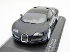 Bugatti Veyron bouwjaar 2010 zwart / zwart metallic 1:43 Minichamps