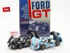 24h LeMans 1966 Collector's Set: libro Con Ford GT40 #1 #2 1:18 Shelby Collectibles