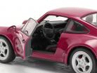 Porsche 911 (964) Turbo Bouwjaar 1990 robijnrood 1:24 Welly