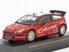 Citroen C4 WRC Präsentation Testcar 2006 rot / weiß 1:43 Ixo