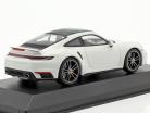 Porsche 911 (992) Turbo S 2020 blanco / plata llantas 1:43 Minichamps