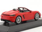 Porsche 718 (982) Boxster Spyder Byggeår 2020 vagter rød 1:43 Minichamps
