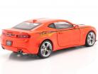 Chevrolet Nickey Super Camaro Bouwjaar 2016 hugger oranje 1:18 AutoWorld