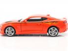 Chevrolet Nickey Super Camaro Año de construcción 2016 hugger naranja 1:18 AutoWorld