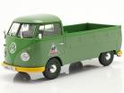 Volkswagen VW Type 2 T1b Firhjulstrækker Med Planer grøn 1:32 Schuco