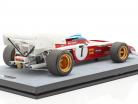 Mario Andretti Ferrari 312B2 #7 Cuarto Sur africano GP fórmula 1 1972 1:18 Tecnomodel