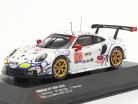 Porsche 911 (991) RSR #912 2do Clase GTLM Petit LeMans 2018 Porsche GT Team 1:43 Ixo