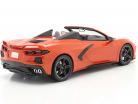 Chevrolet Corvette C8 Cabriolet Baujahr 2020 Sebring orange 1:18 GT-Spirit