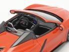 Chevrolet Corvette C8 Cabriolet Baujahr 2020 Sebring orange 1:18 GT-Spirit
