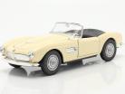 BMW 507 Cabriolet Open Top fløde hvid 1:24 Welly