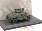 M1115 Humvee Vehículo militar Con pistola camuflaje 1:48 Solido