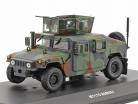 M1115 Humvee Vehículo militar Con pistola camuflaje 1:48 Solido