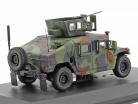 M1115 Humvee Vehículo militar Con pistola camuflaje 1:48 Solido