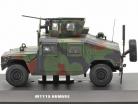 M1115 Humvee Vehículo militar Con pistola camuflaje 1:48 Solido