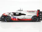 2-Car Set Con Libro: Porsche 919 Hybrid #1 #2 ganador 24h LeMans 2017 1:18 Ixo