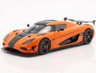 Koenigsegg Agera RS Byggeår 2015 orange / kulstof 1:18 AUTOart