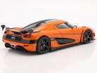 Koenigsegg Agera RS Byggeår 2015 orange / kulstof 1:18 AUTOart