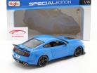 Ford Mustang Shelby GT500 Ano de construção 2020 azul 1:18 Maisto