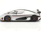 Koenigsegg Agera RS Byggeår 2015 sølv / kulstof 1:18 AUTOart