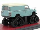 Land Rover Series II Cuthbertson Conversion 1958 turkis / hvid 1:43 Matrix