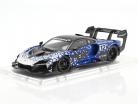 McLaren Senna GTR 2019 #12 azul / cromo / negro Con Escaparate 1:18 Spark