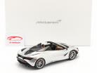 McLaren 720S Spider 建设年份 2019 supernova 银 和 展示柜 1:18 Spark