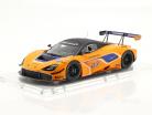 McLaren 720S GT3 2019 #03 апельсин / синий С участием Витрина 1:18 Spark