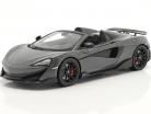 McLaren 600LT Spider Ano de construção 2019 chicane cinza Com Mostruário 1:18 Spark