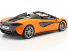 McLaren 570S Spider Byggeår 2017 ventura orange 1:18 Spark