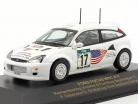 Ford Focus WRC #17 reunión Nueva Zelanda 2001 Delecour, Grataloup 1:43 Ixo