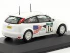 Ford Focus WRC #17 reunión Nueva Zelanda 2001 Delecour, Grataloup 1:43 Ixo