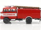 IFA W50 LA Brandweerwagen Brandweer DDR rood / Wit 1:43 Altaya