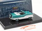 Nash Metropolitan Open Convertible År 1959 blå / hvid 1:43 Vitesse