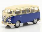 Volkswagen VW T1 Samba Bus bleu / blanc 1:43 Cararama