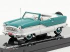 Nash Metropolitan Open Convertible Anno 1959 blu / bianco 1:43 Vitesse