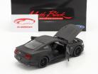 Ford Mustang GT år 2015 måtte sort 1:24 Welly
