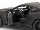 Ford Mustang GT år 2015 måtte sort 1:24 Welly